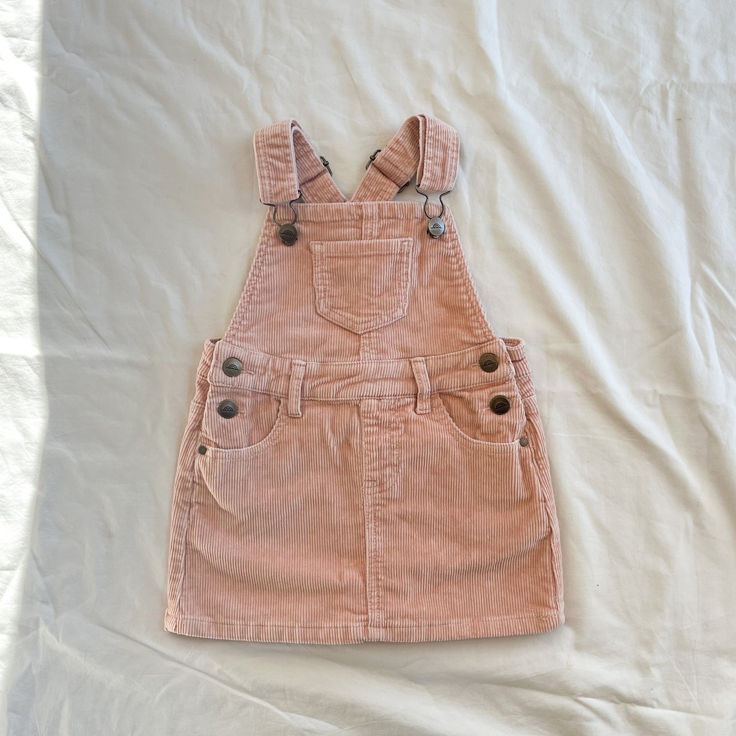 Jaime Kay cord pinny, size 3