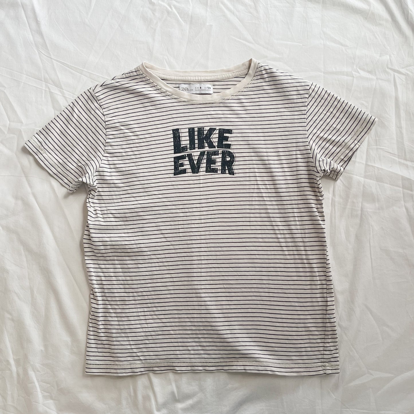 Zara tee, size 8