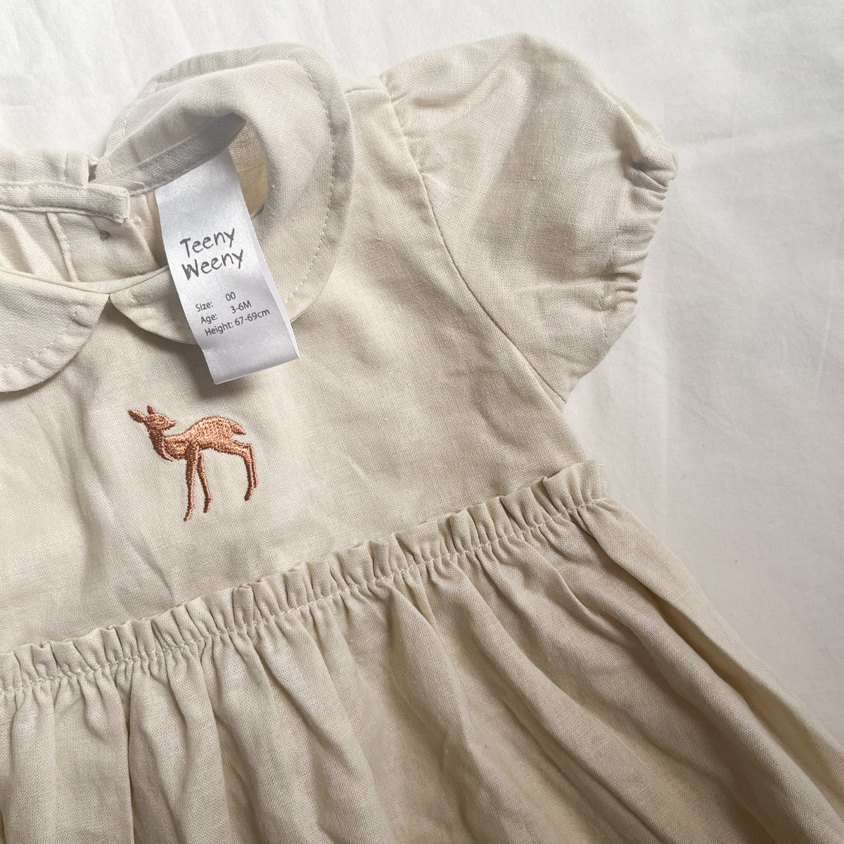 Teeny weeny dress, 3-6m