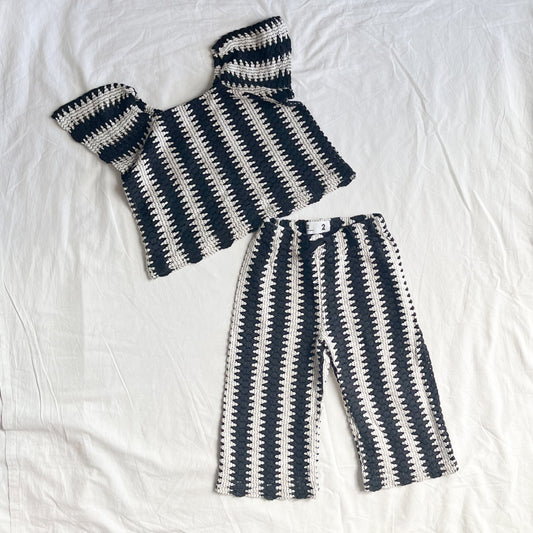 Cotton on stripe set, size 2-3