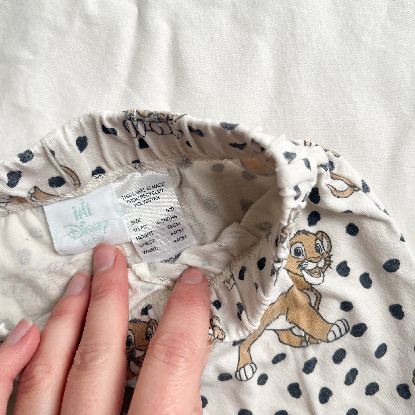 Lion king shorts, 0-3m