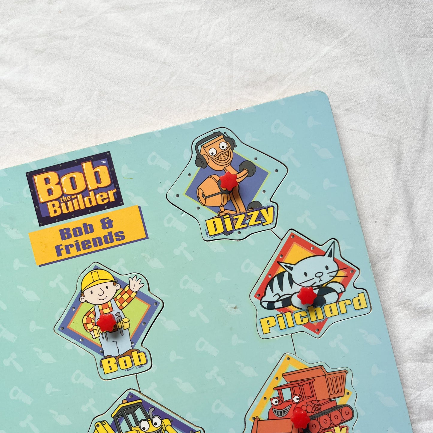 Wooden Bob the builder puzzle