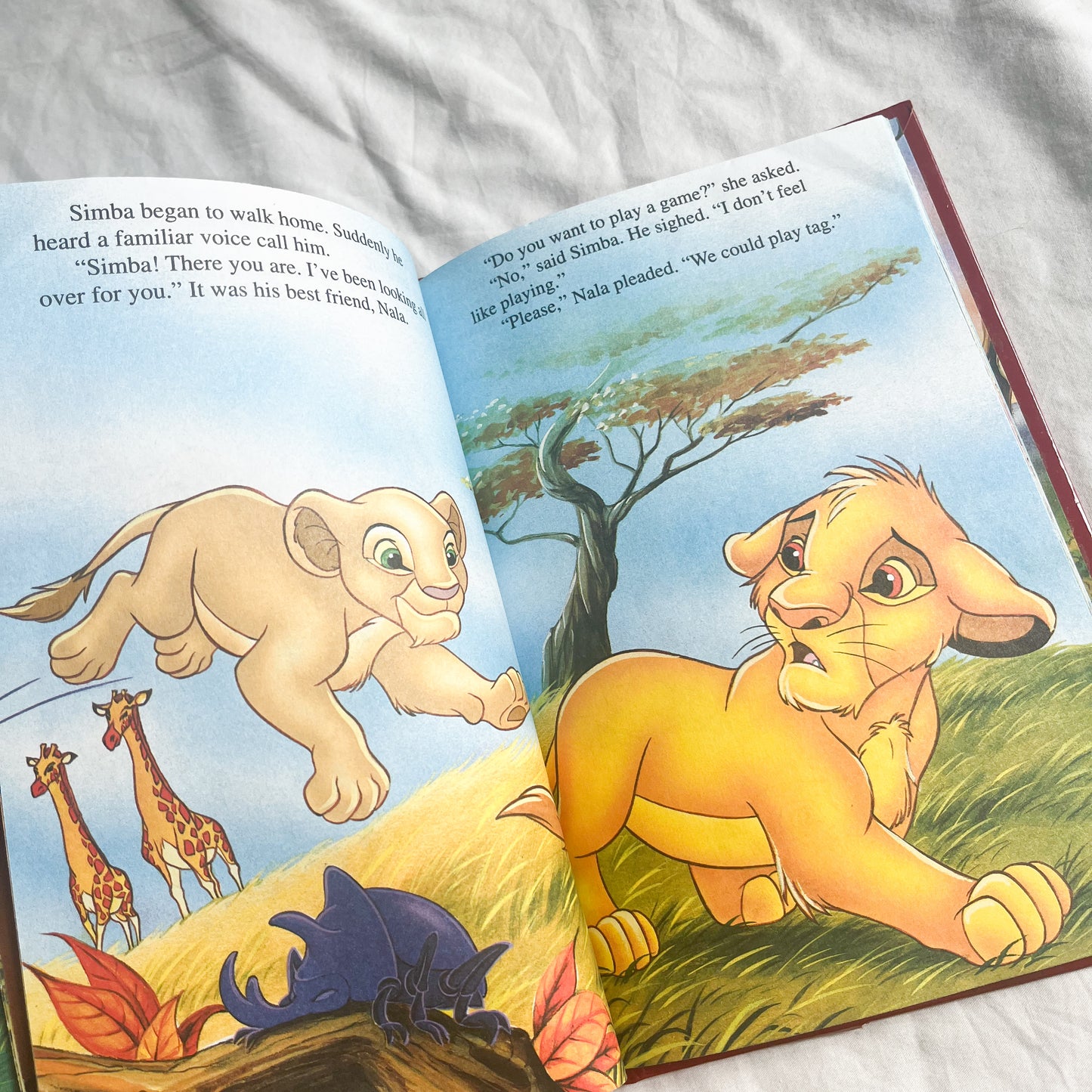 Simba and Nala book, medium