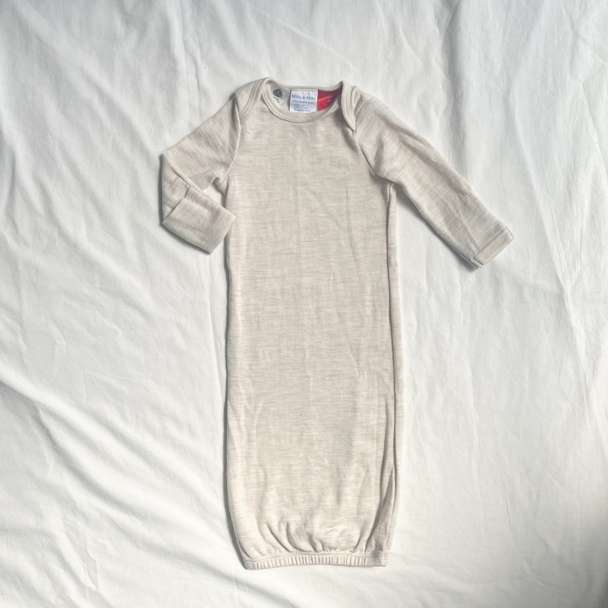 Milly & Milo merino sleep dress, 3-6m
