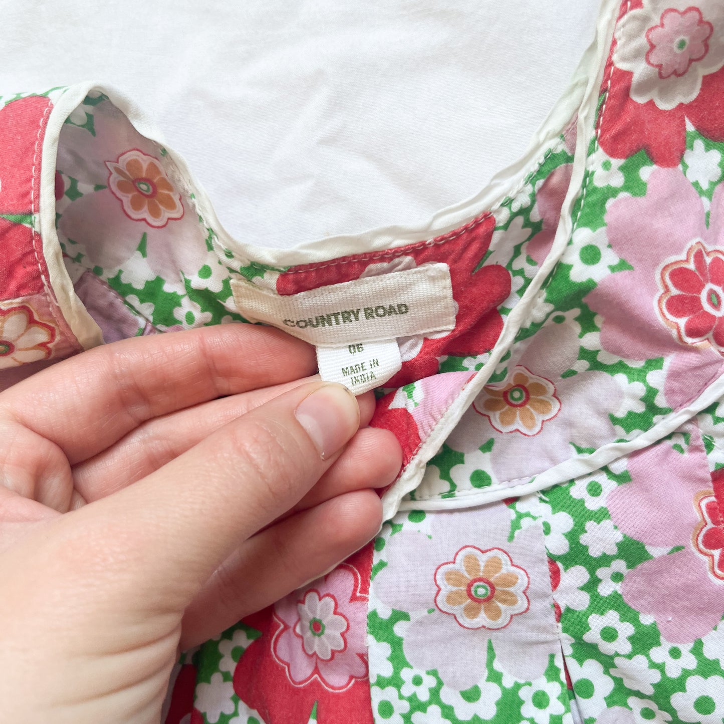 Country road top, size 6