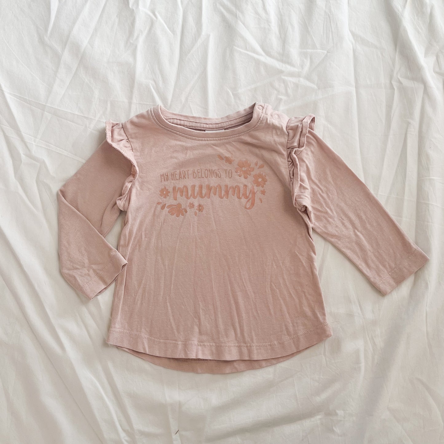 Baby berry top, 6-12m