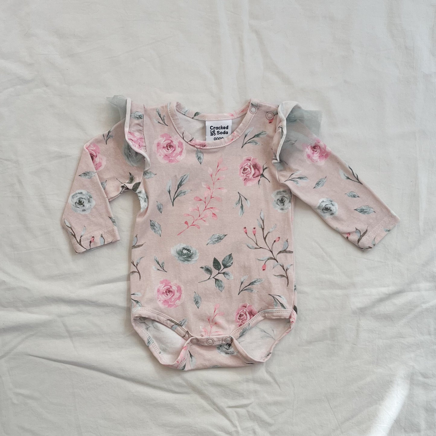 Cracked soda bodysuit, NB