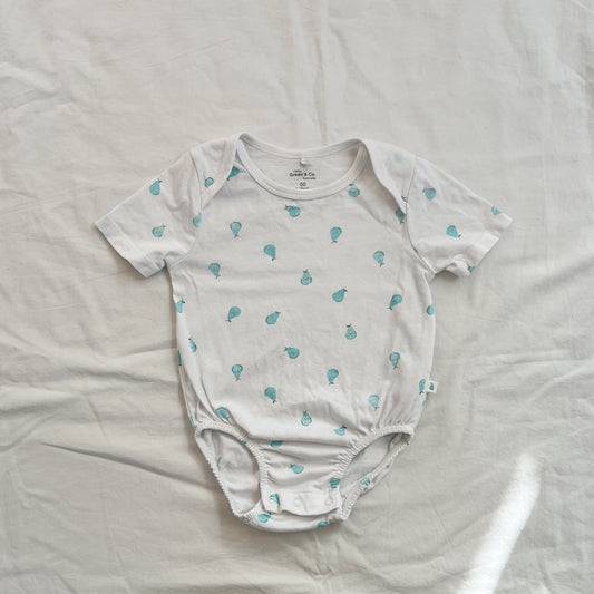Little green co bodysuit, 3-6m
