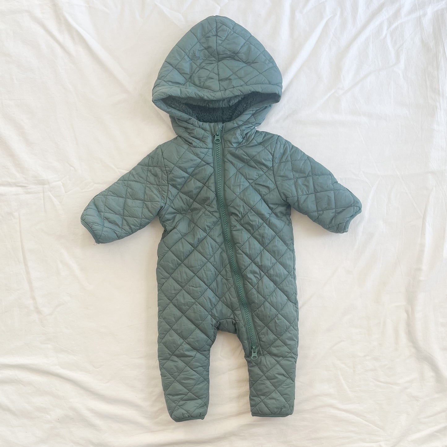 Jack and Milly puffer suit, 0-3m