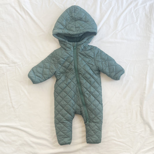 Jack and Milly puffer suit, 0-3m