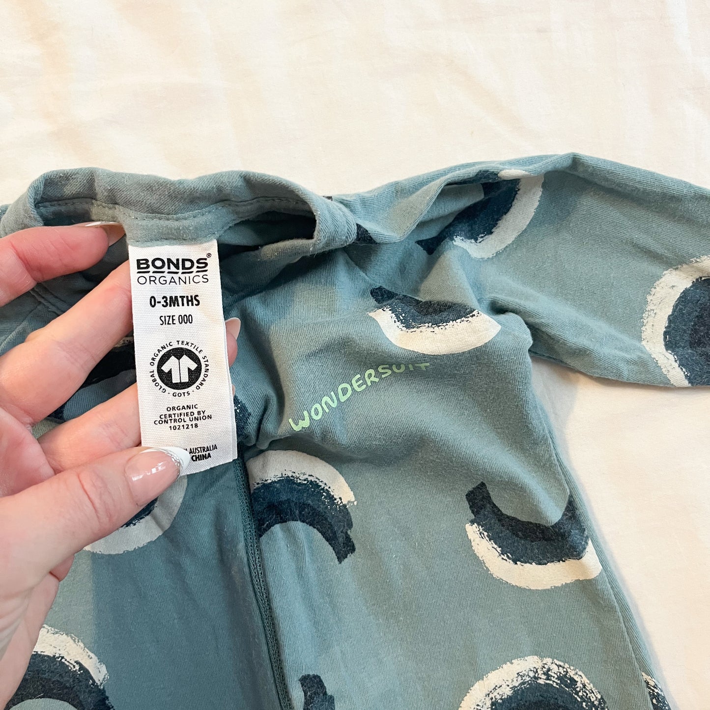 Bonds wondersuit, 0-3m