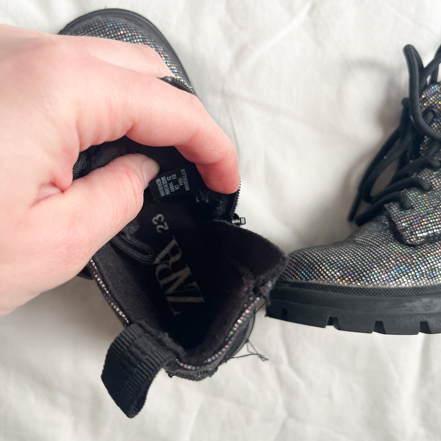 Zara boots, EU 23 (aprox 1-2y)