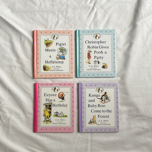 Winnie the Pooh BP books x4, small