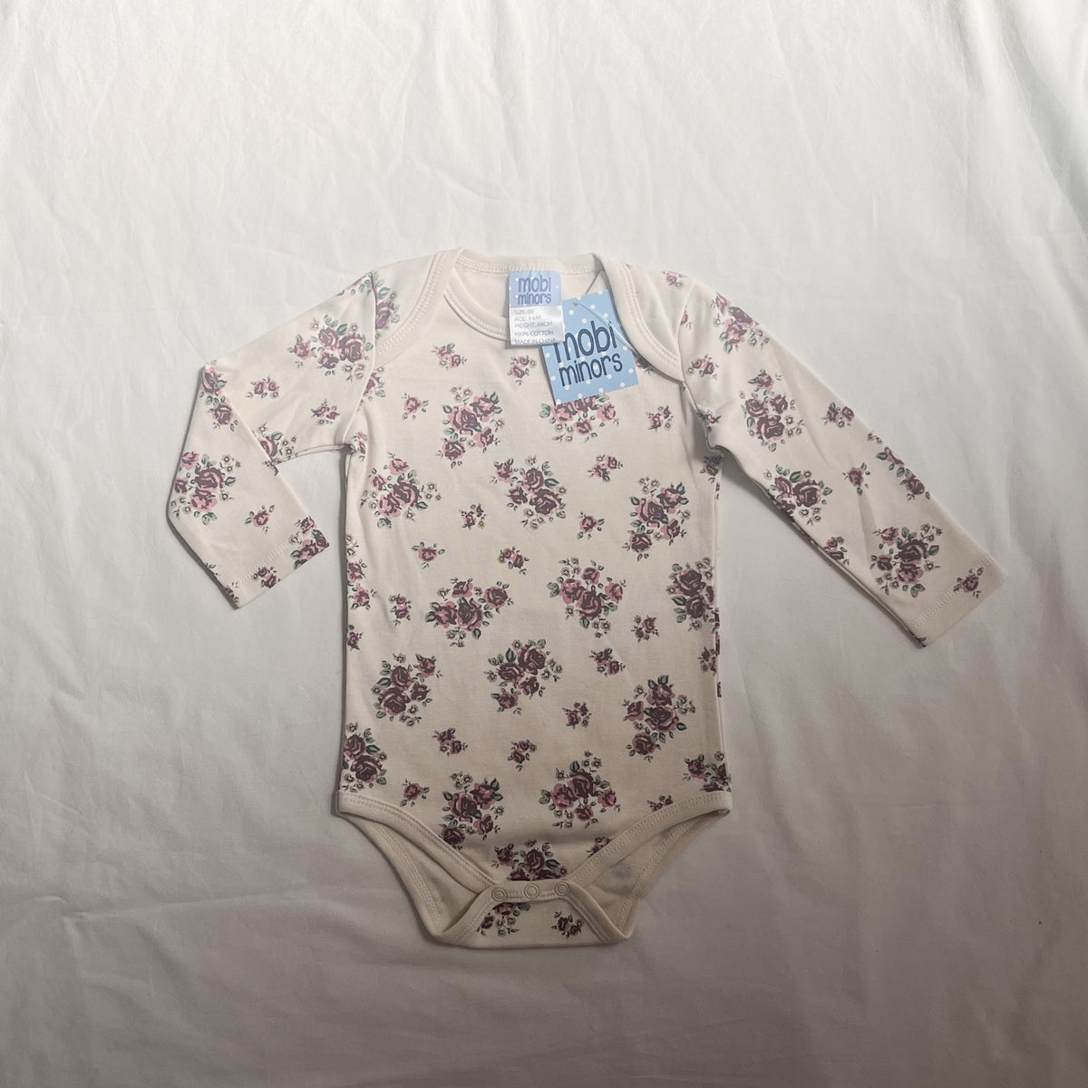 Mobi minors bodysuit, 3-6m