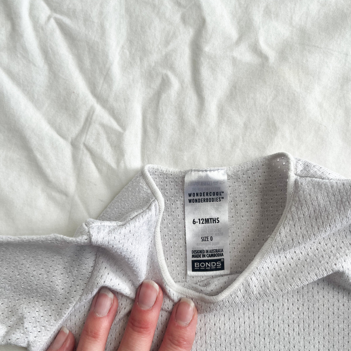 Bonds wondercool bodysuit, 6-12m