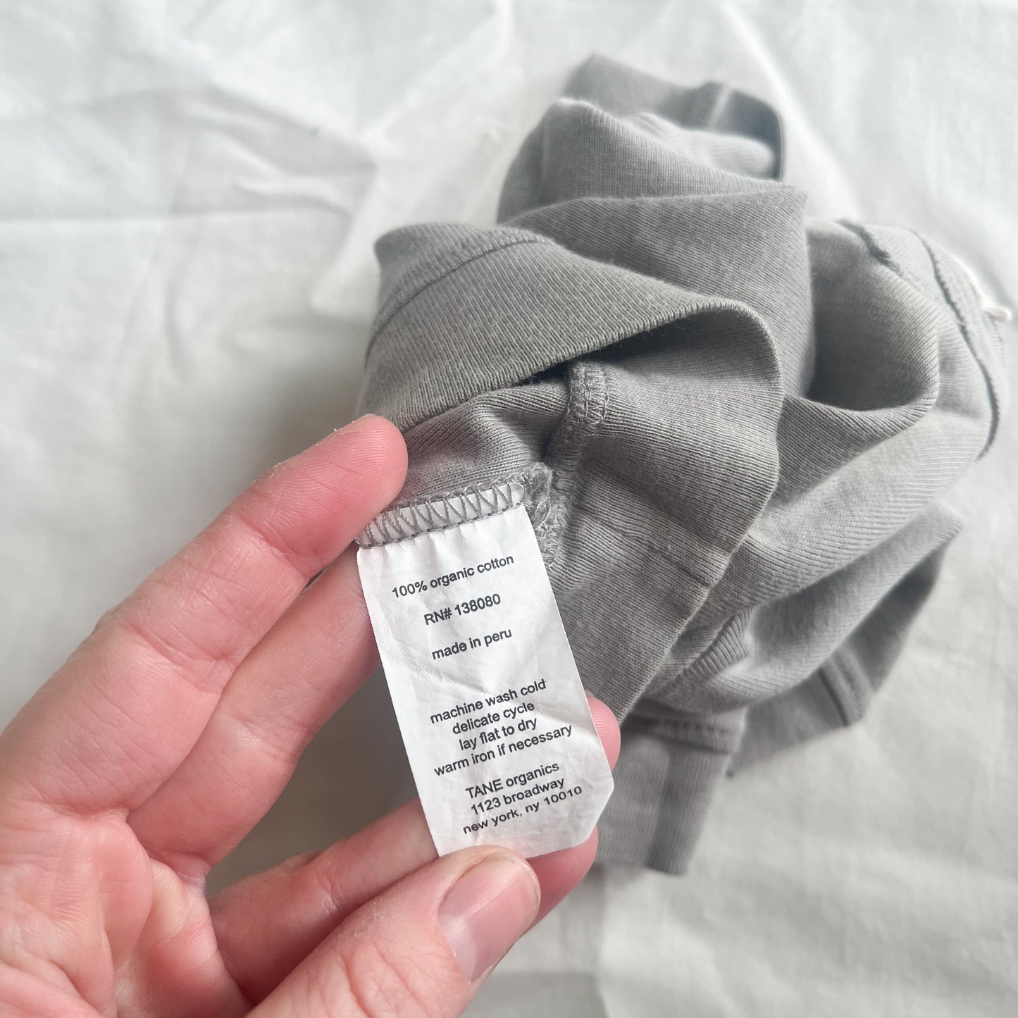 Tane organics top, aprox NB