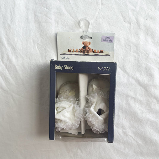 Vintage NOW baby shoes, NB