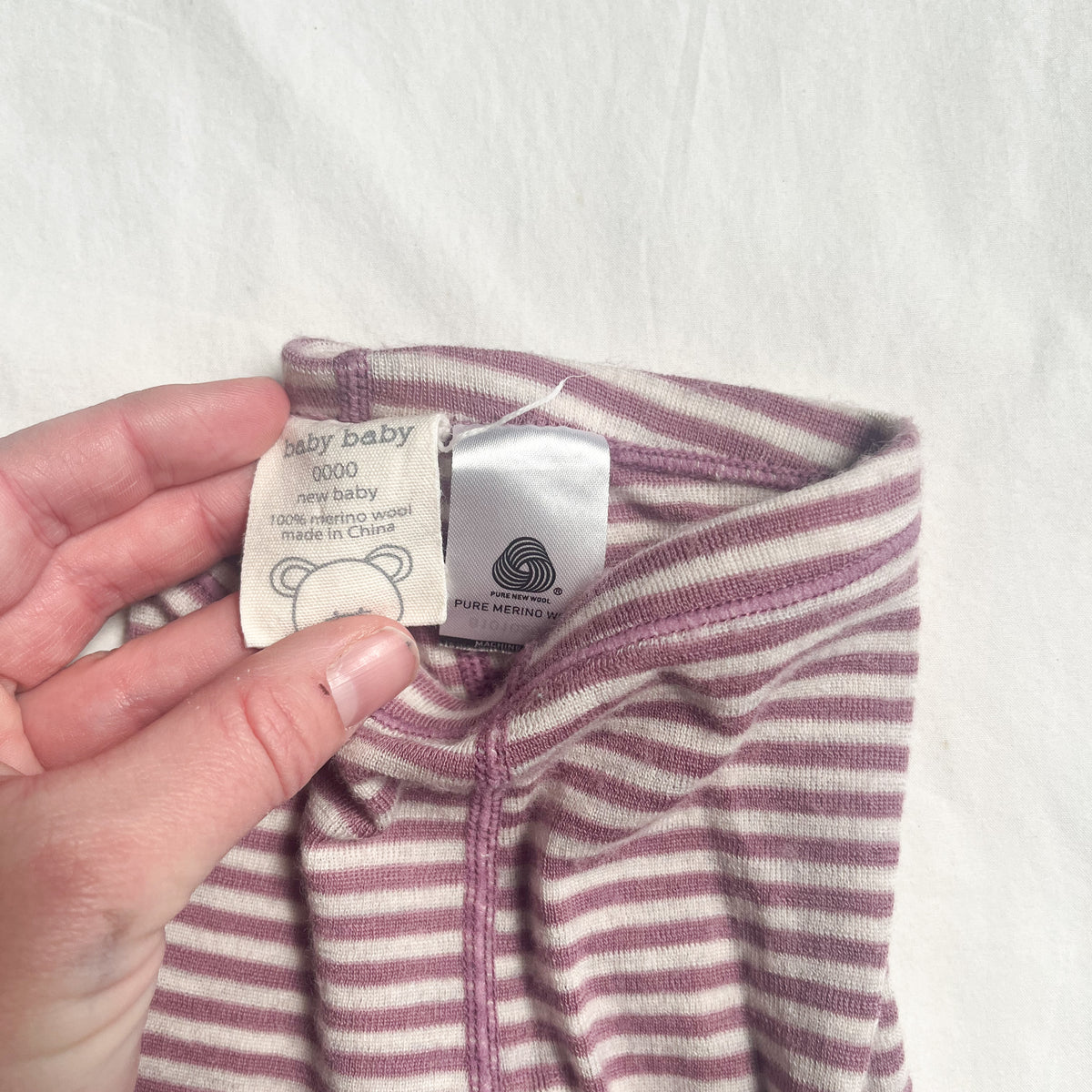Baby baby merino pants, NB