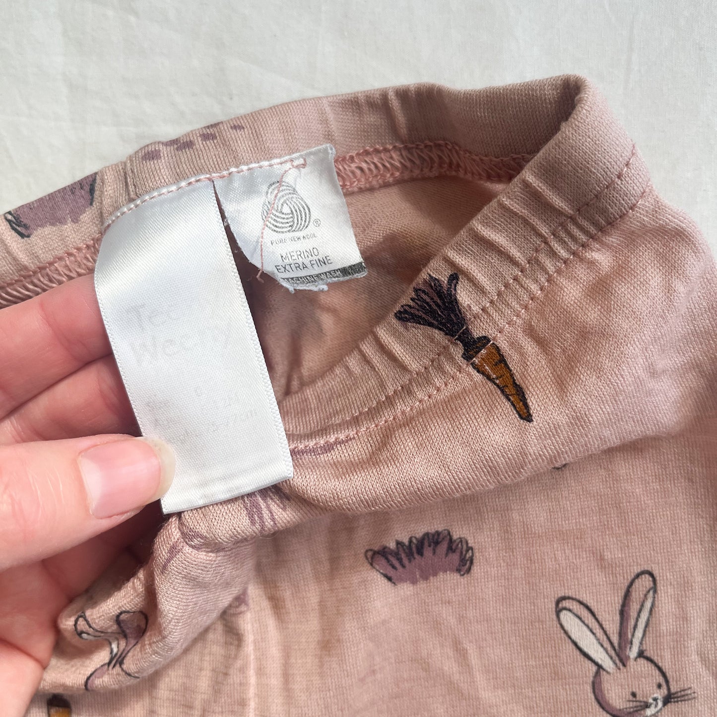 Teeny weeny merino pant, 6-12m