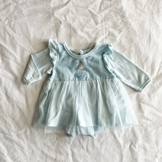 Cinderella dress/bodysuit, NB