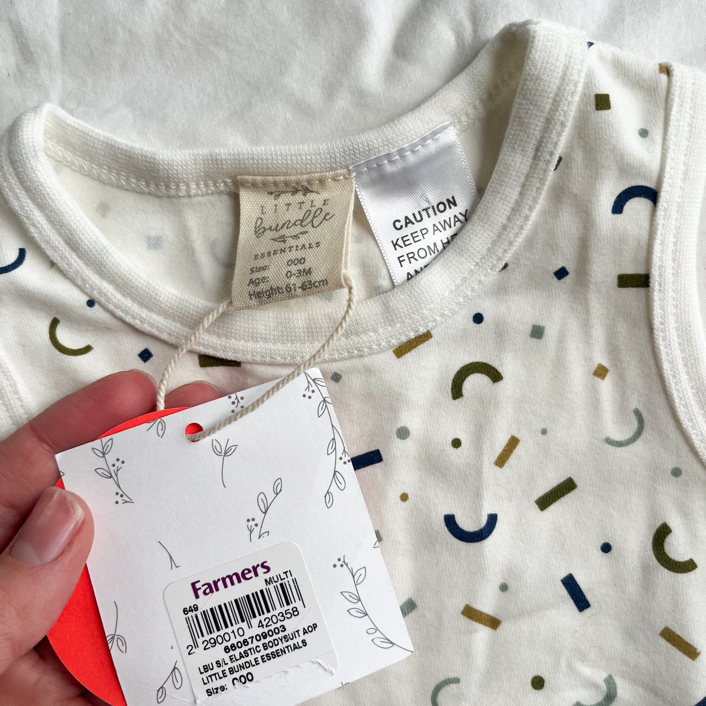 Little bundle bodysuit, 0-3m