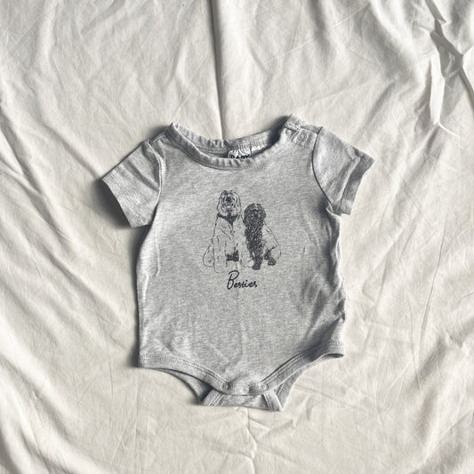 Cotton on baby bodysuit, 0-3m