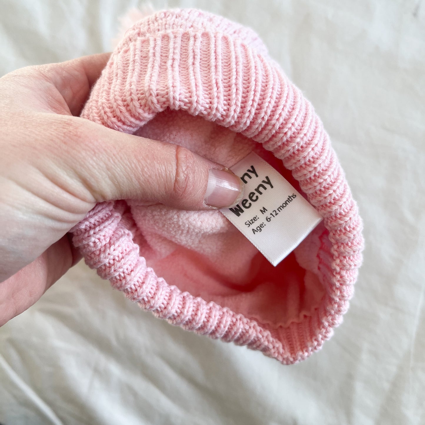 Teeny weeny beanie, 6-12m