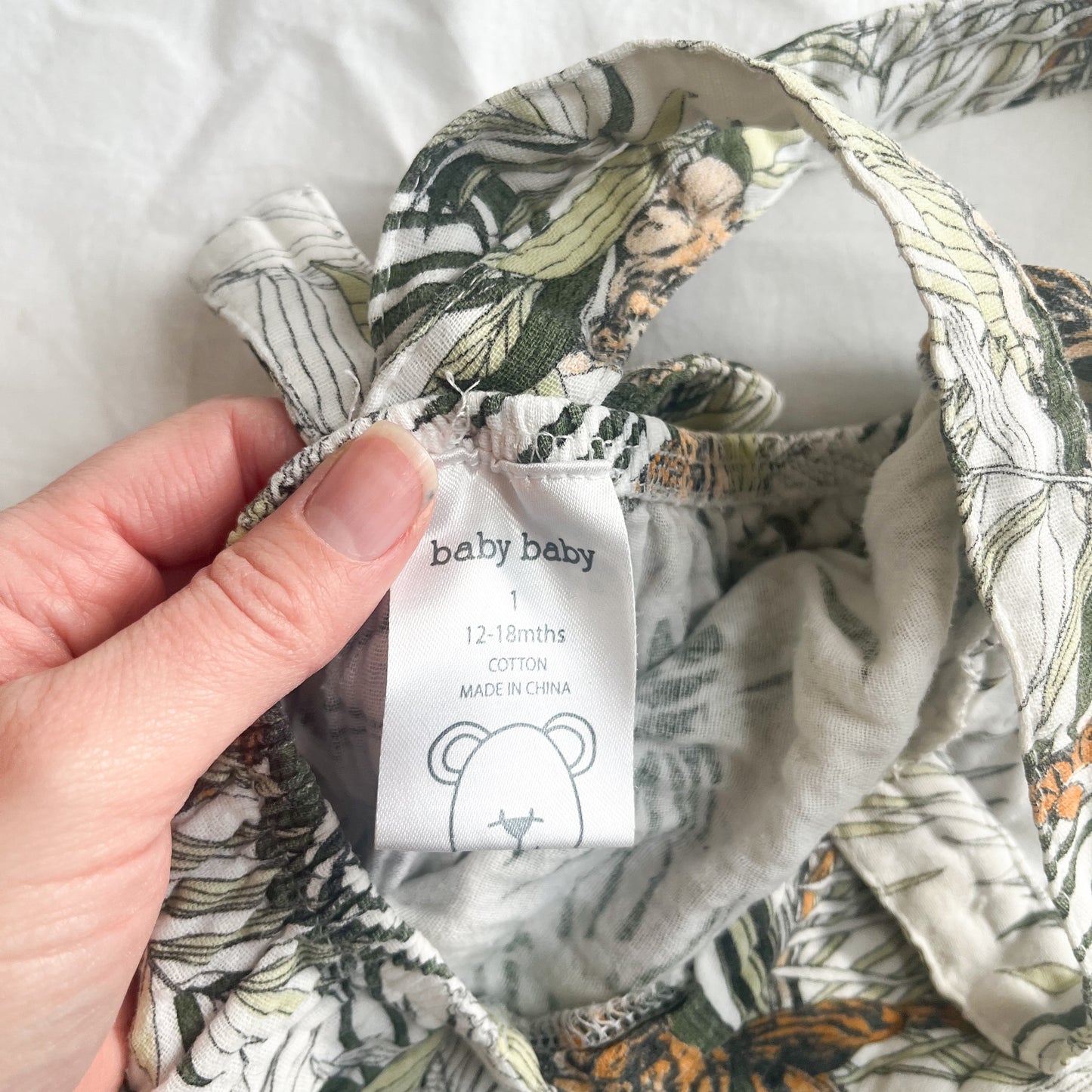 Baby baby romper, size 1