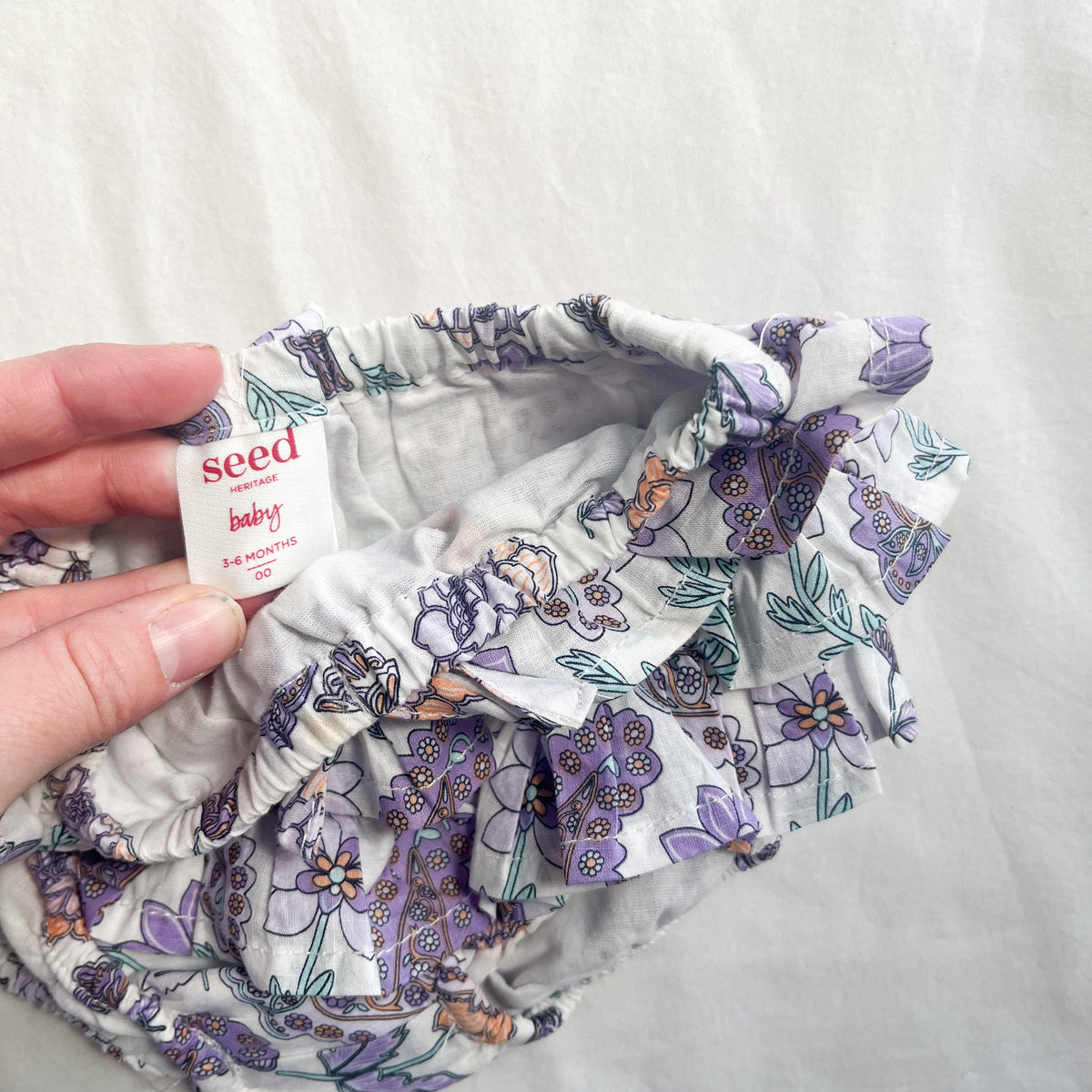 Seed nappy cover, 3-6m
