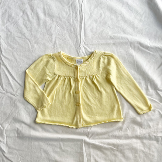 Teeny weeny cardi, 3-6m