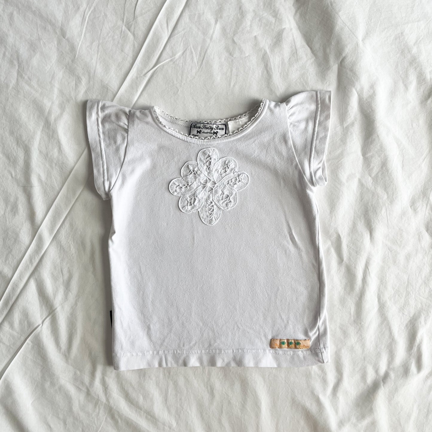 Run Scotty run tee, size 4
