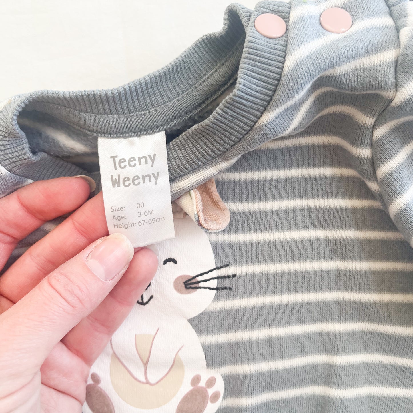 Teeny weeny sweater, 3-6m