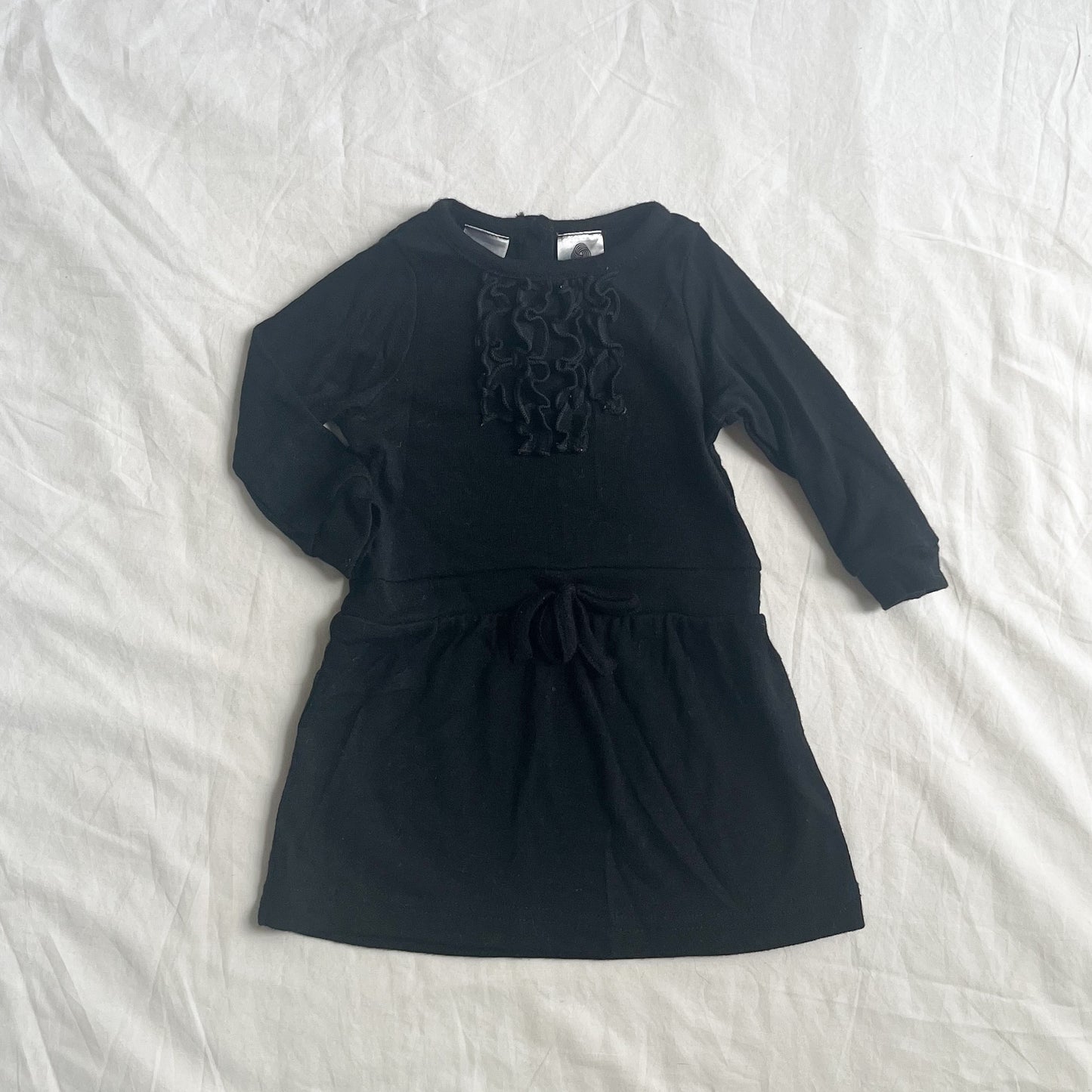 Teeny weeny merino dress, 3-6m