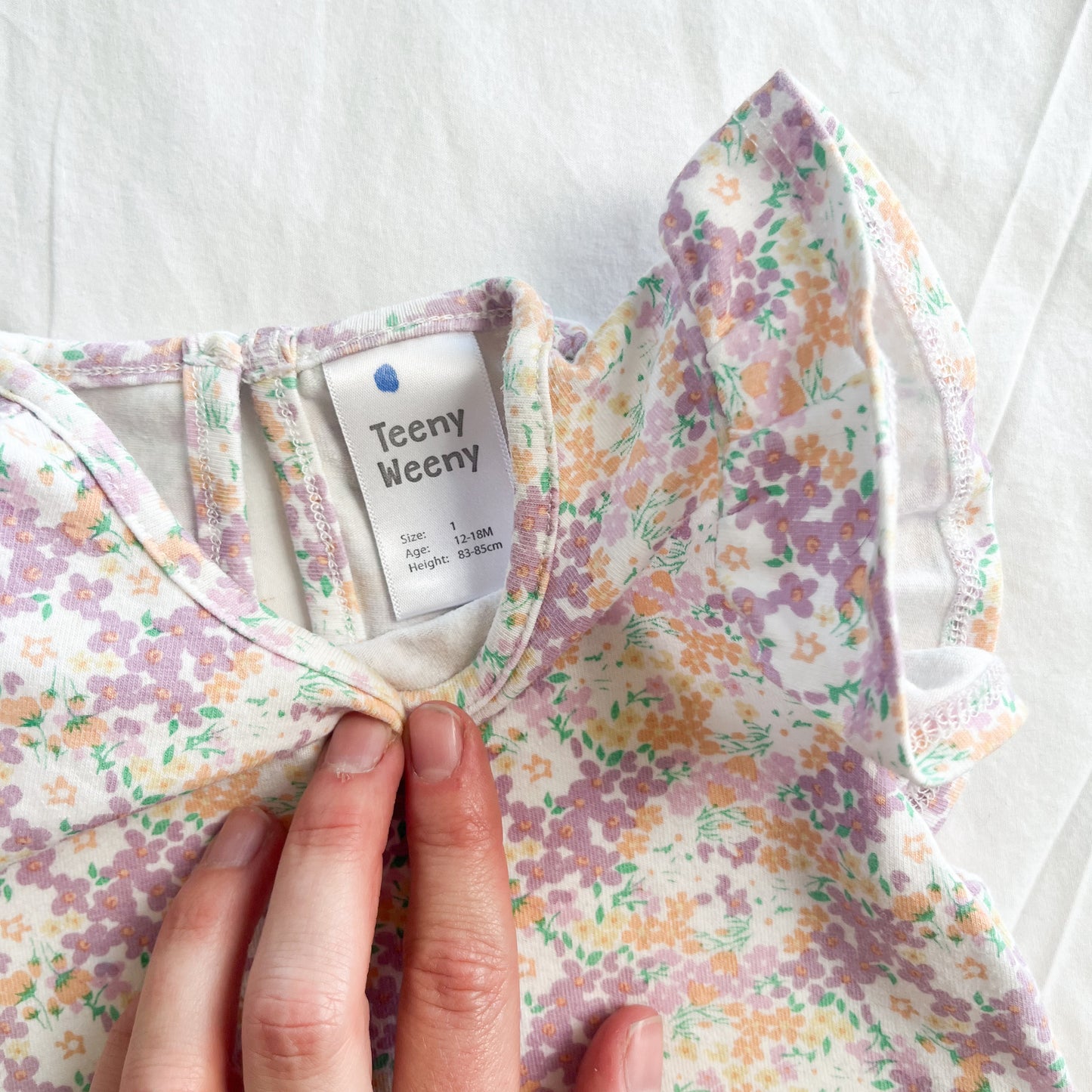 Teeny weeny singlet, size 1