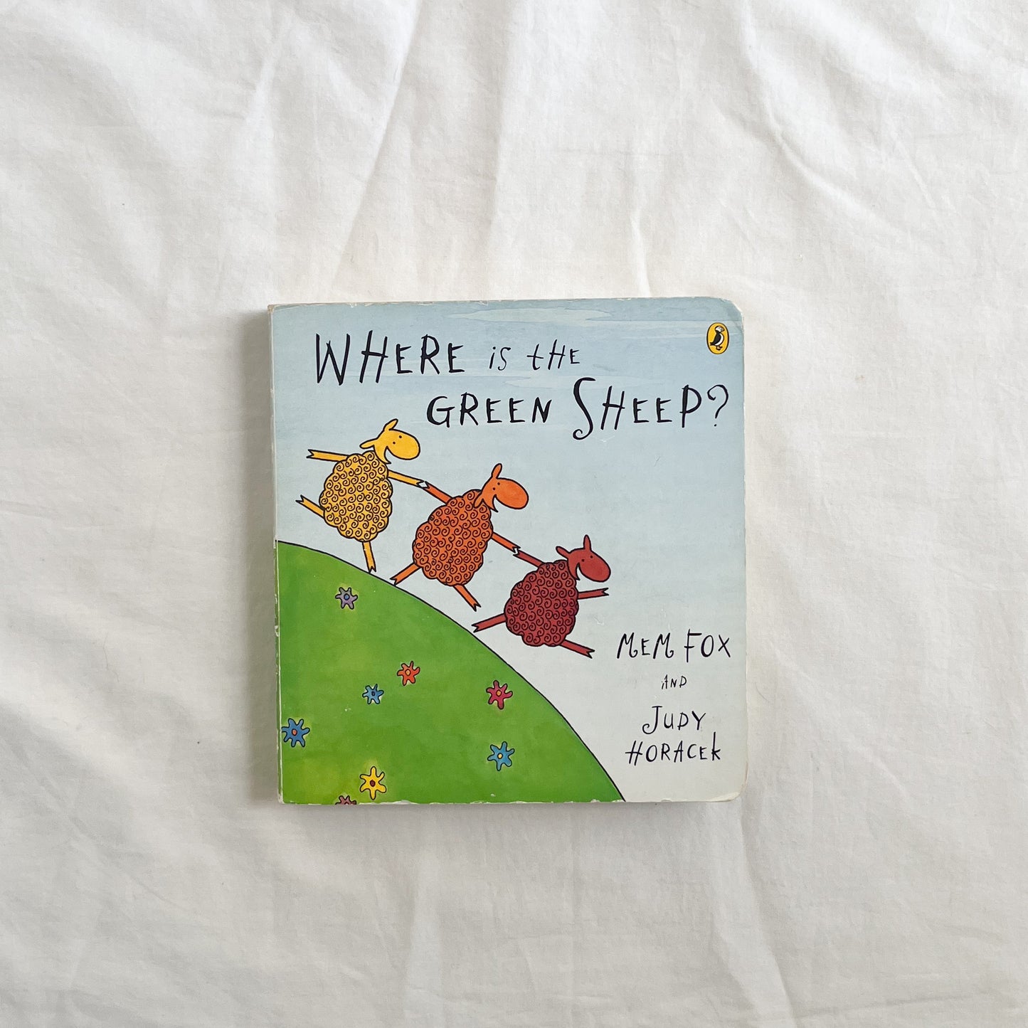 Green sheep book, small-med