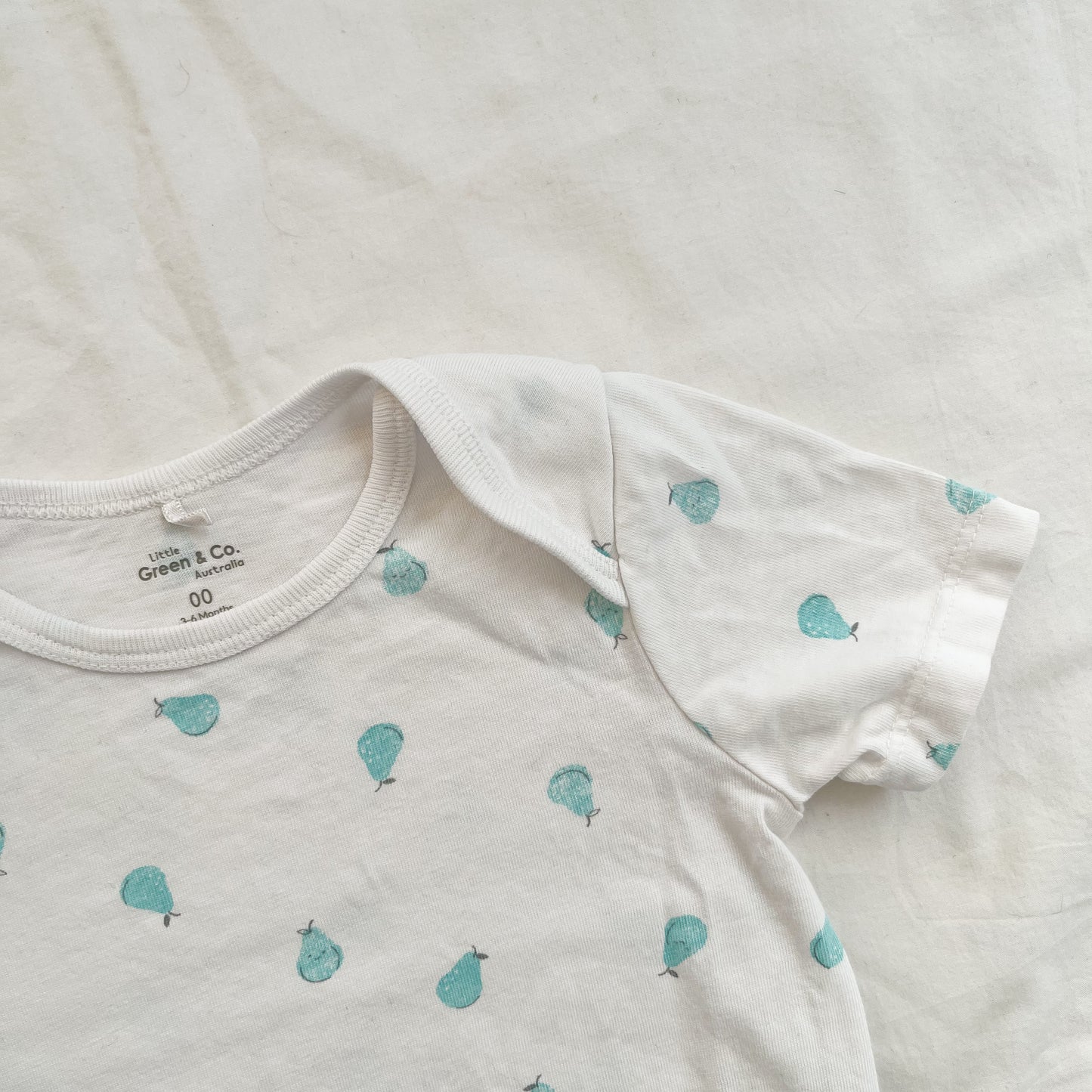 Little green co bodysuit, 3-6m