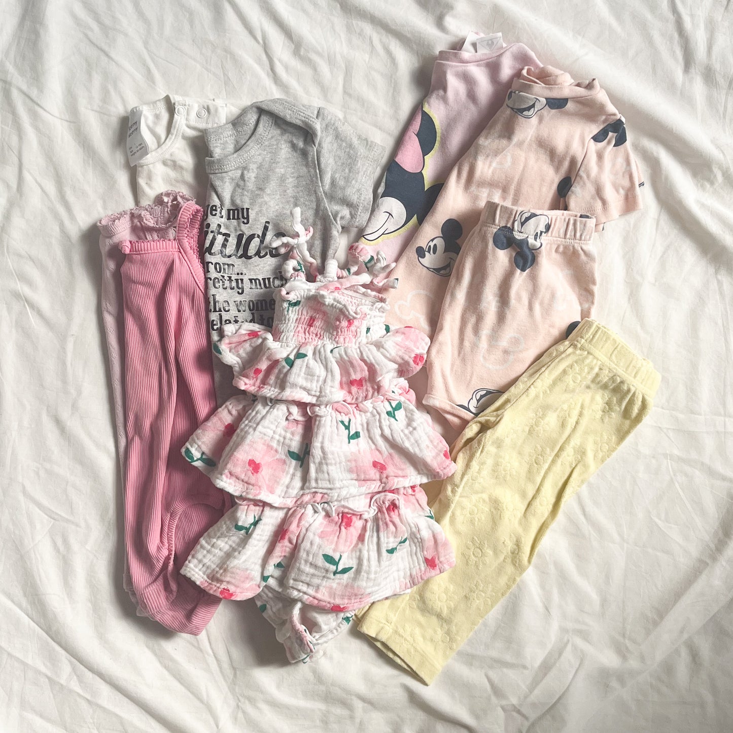 Girls bundle, size 6m-1y, GUC