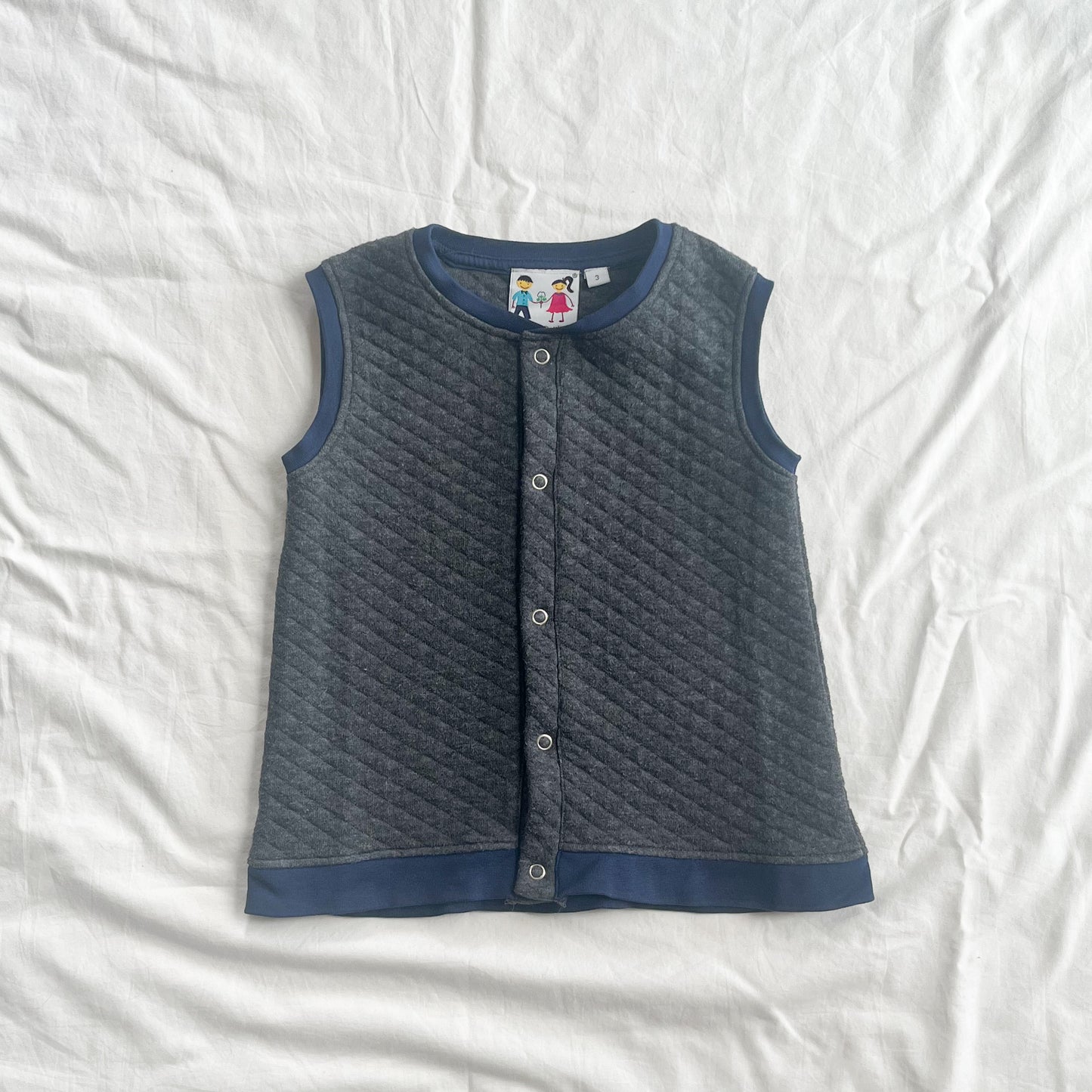 Paul and Paulie vest, size 3