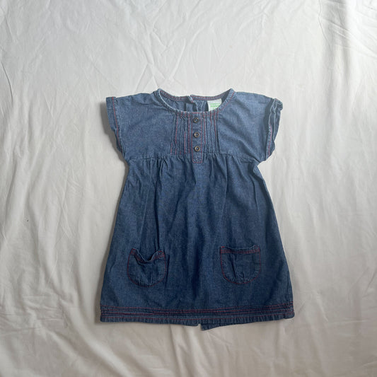Hippo & friends dress, size 2