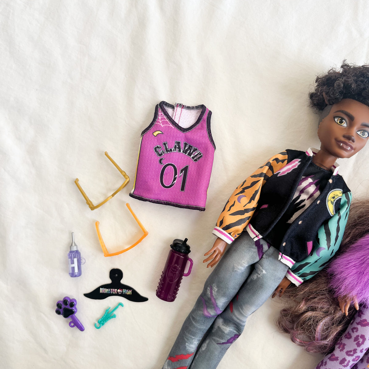 Monster high dolls and accessories
