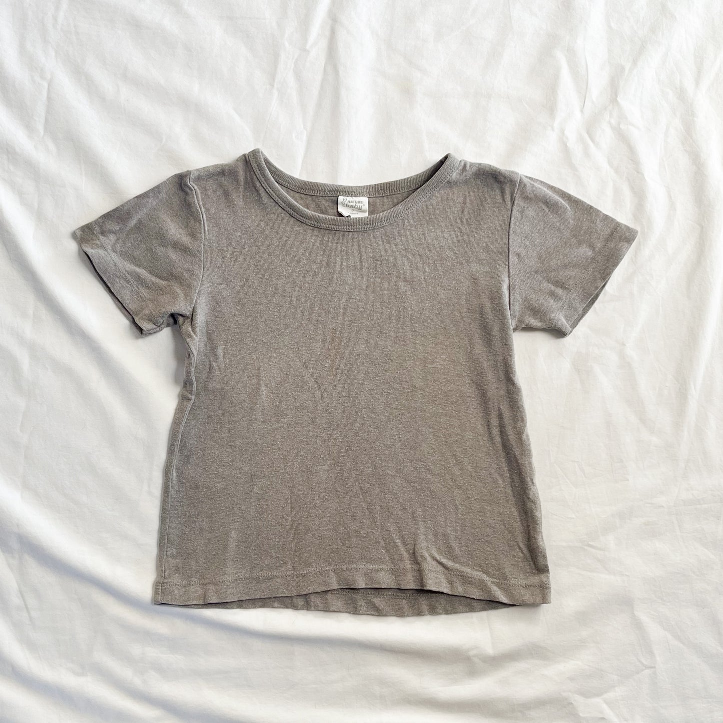 Nature baby tee, size 3