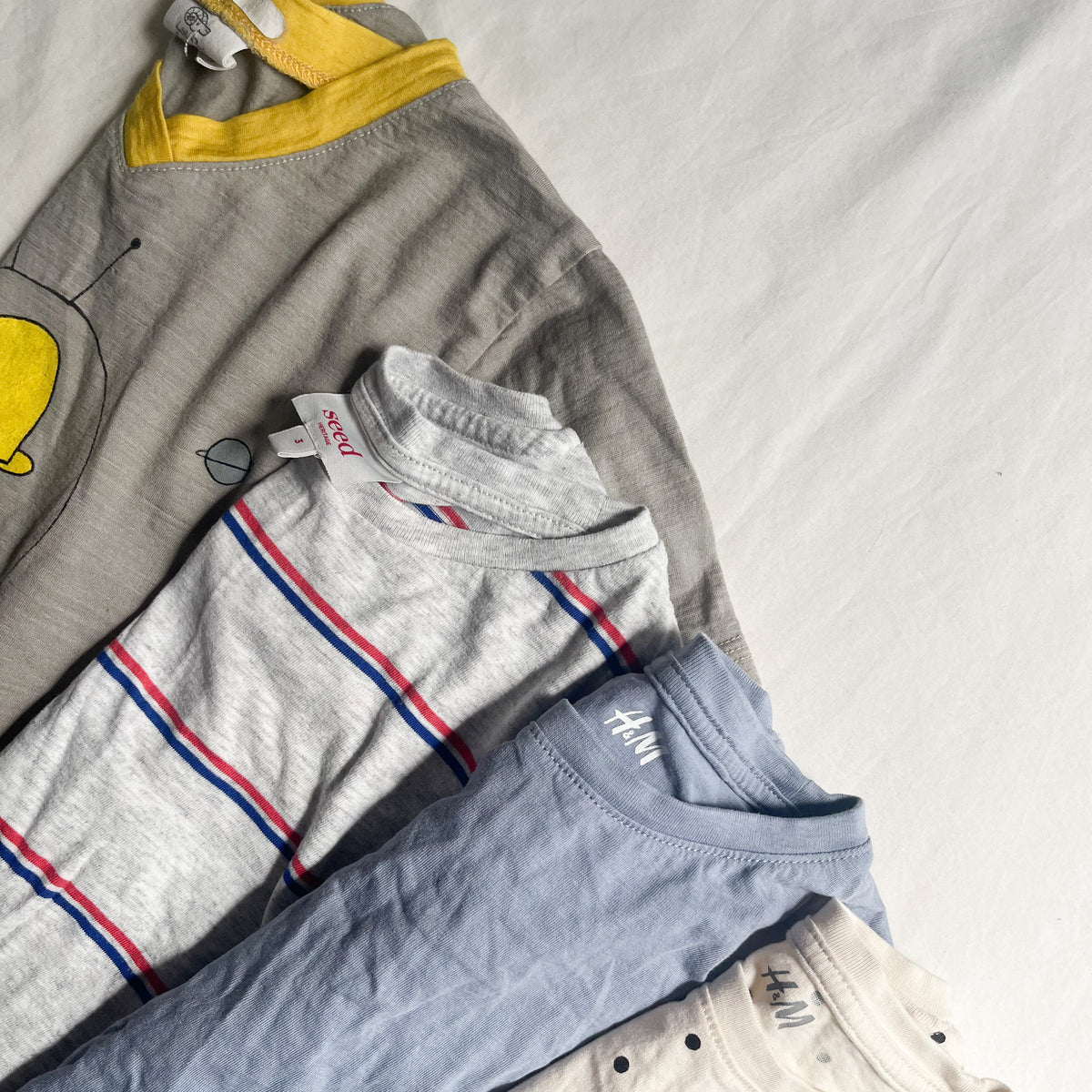 BUNDLE, size 3-4 tees (DAYCARE-EUC)