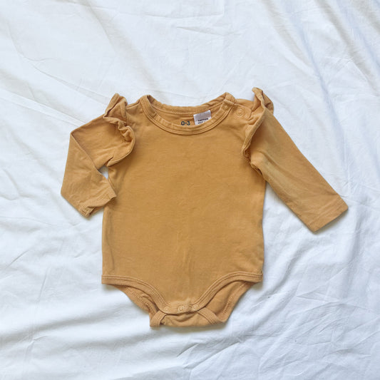Cotton on bodysuit, 0-3m
