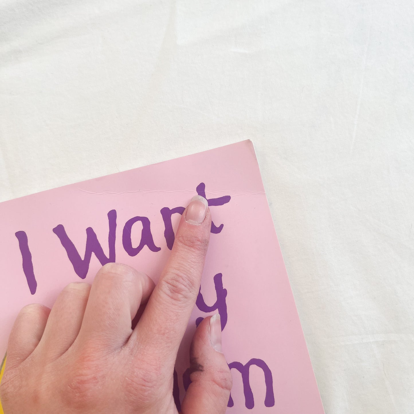I want my mum book, medium