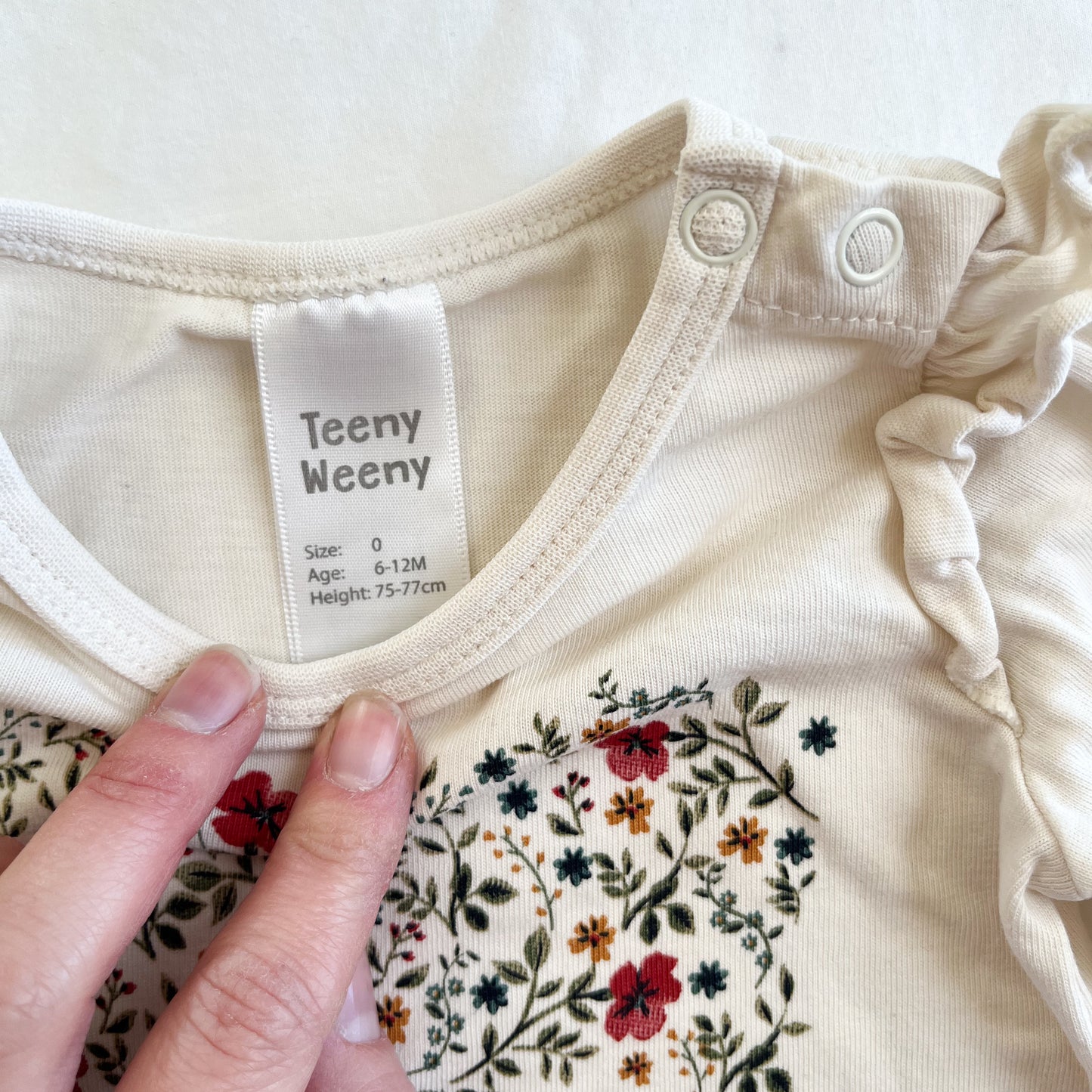 Teeny weeny top, 6-12m
