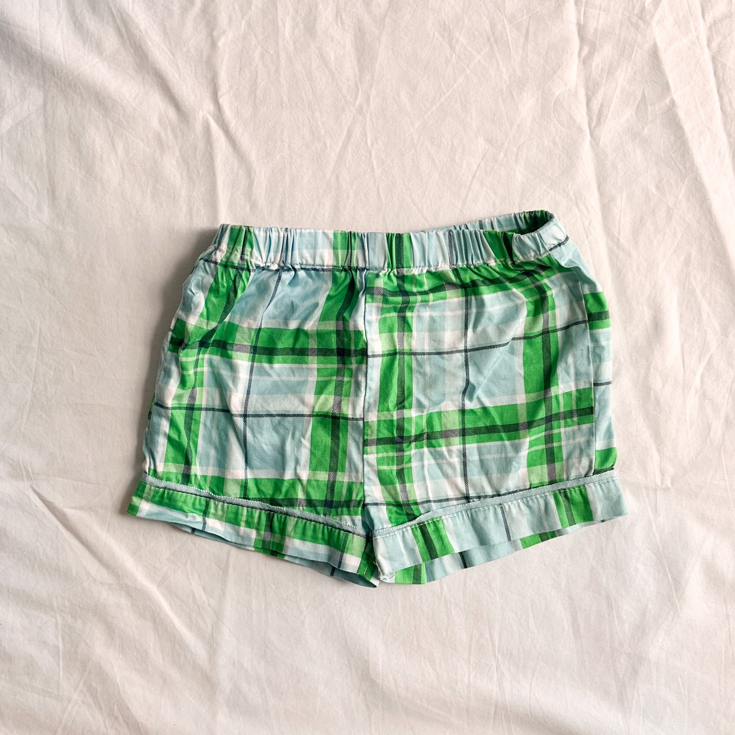 Cotton pj shorts, size 2