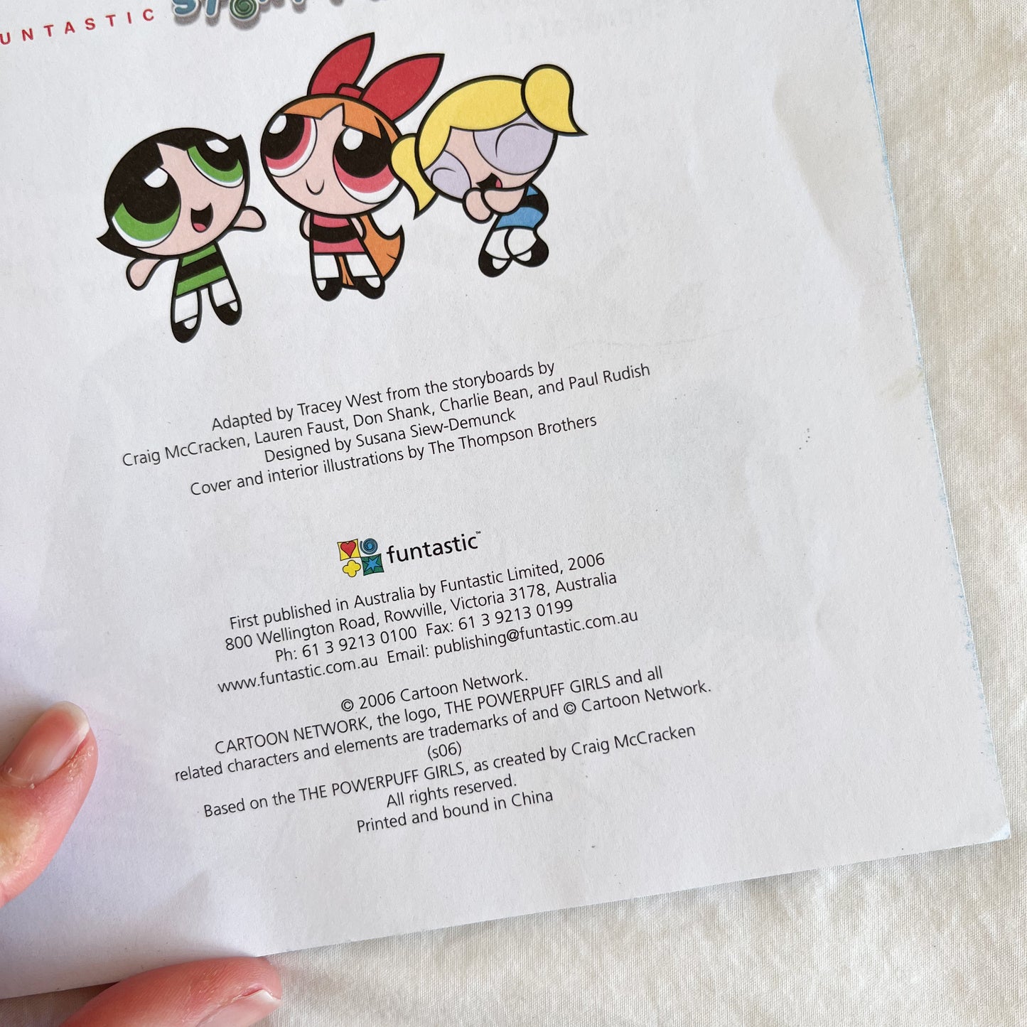 Power puff girls book