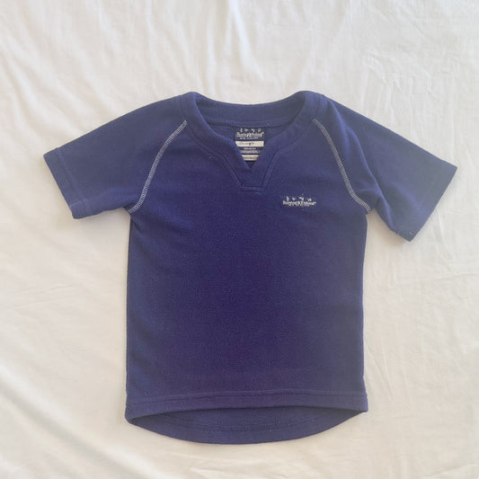 Hunting and fishing tee, purple, size 3