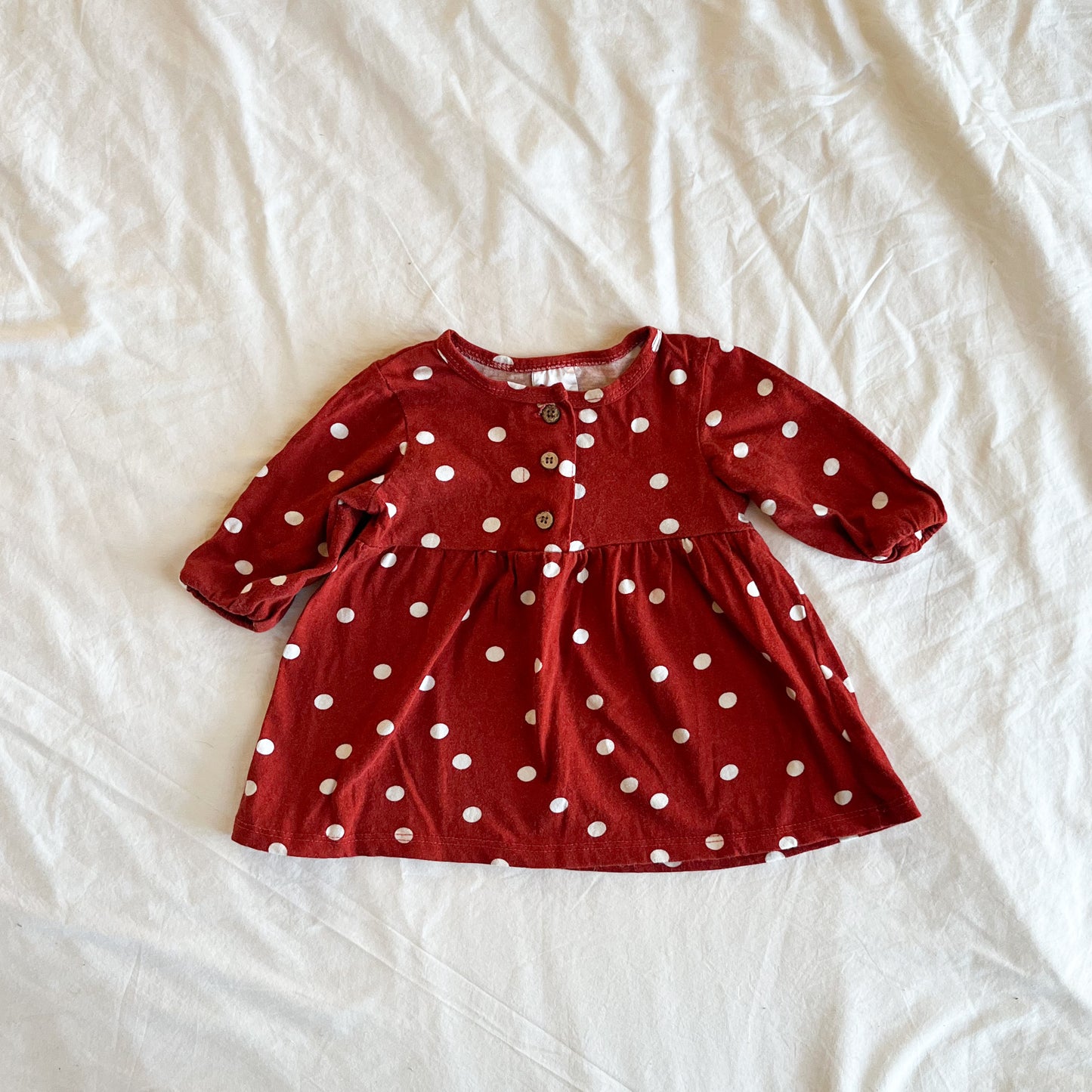 Baby berry dress, 3-6m