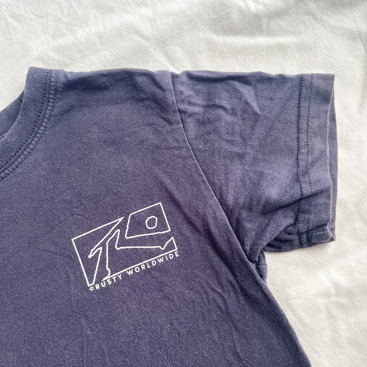 Rusty tee, aprox size 2